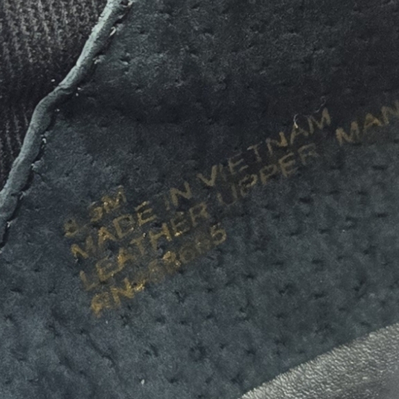 Open Edit Womens Enzo Western Flare Boots Sz 8.5M Black Leather Side Harness - Picture 10 of 11